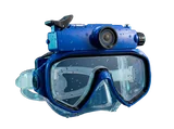 Ocean Blue Deep Dive Goggles mask